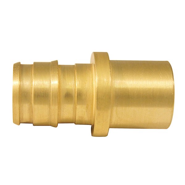 Apollo PEX-A 1/2 in. Expansion PEX in to X 1/2 in. D Sweat Brass Male Adapter EPXMS1212